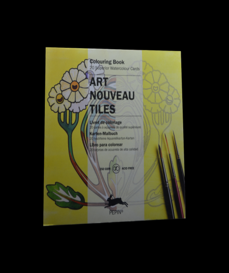 coloring book Nouveau Tiles coloring book Nouveau Tiles