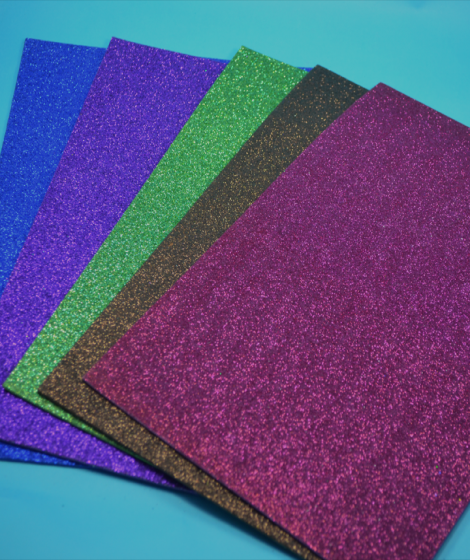 Glitter foam adhesive Glitter foam adhesive