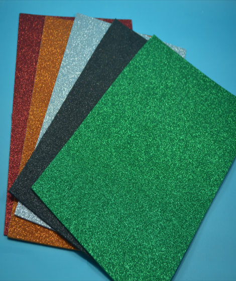 Glitter foam adhesive Glitter foam adhesive