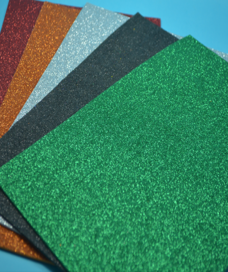 Glitter foam adhesive Glitter foam adhesive