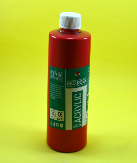 Acrylic Color Bottle (Red Rose) Acrylic Color Bottle (Red Rose)