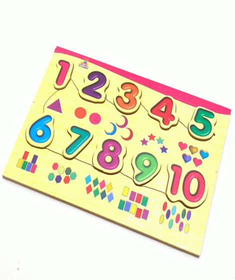puzzle in the shape of number puzzle in the shape of number