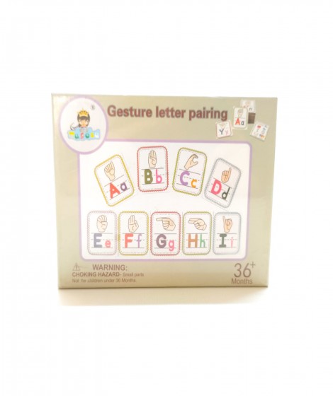 Gesture Letter Pairing Gesture Letter Pairing