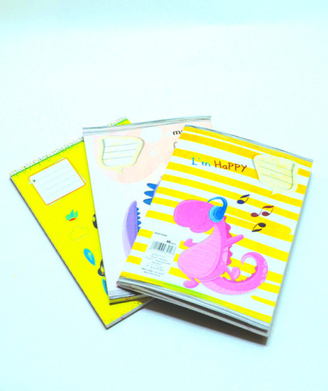 Mintra notebook 80 sheets, lined Mintra notebook 80 sheets, lined