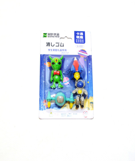 space shape eraser space shape eraser