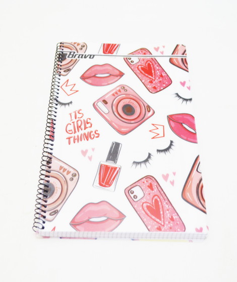 كشكول سلك برافو 1/2 سم