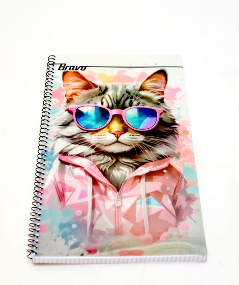 كشكول سلك برافو 1/2 سم