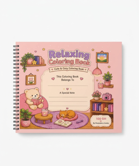 كتاب تلوين Relaxing Coloring Book