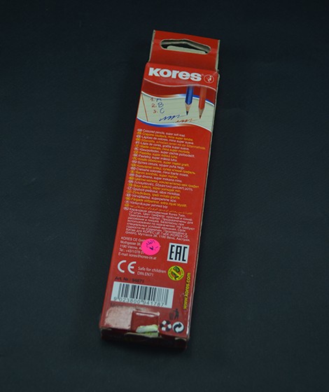 قلم رصاص مزدوج اللون